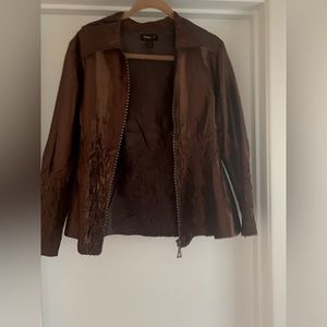 Copper/bronze dressy jacket